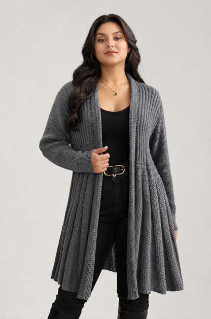 Longline Knit Cardigan