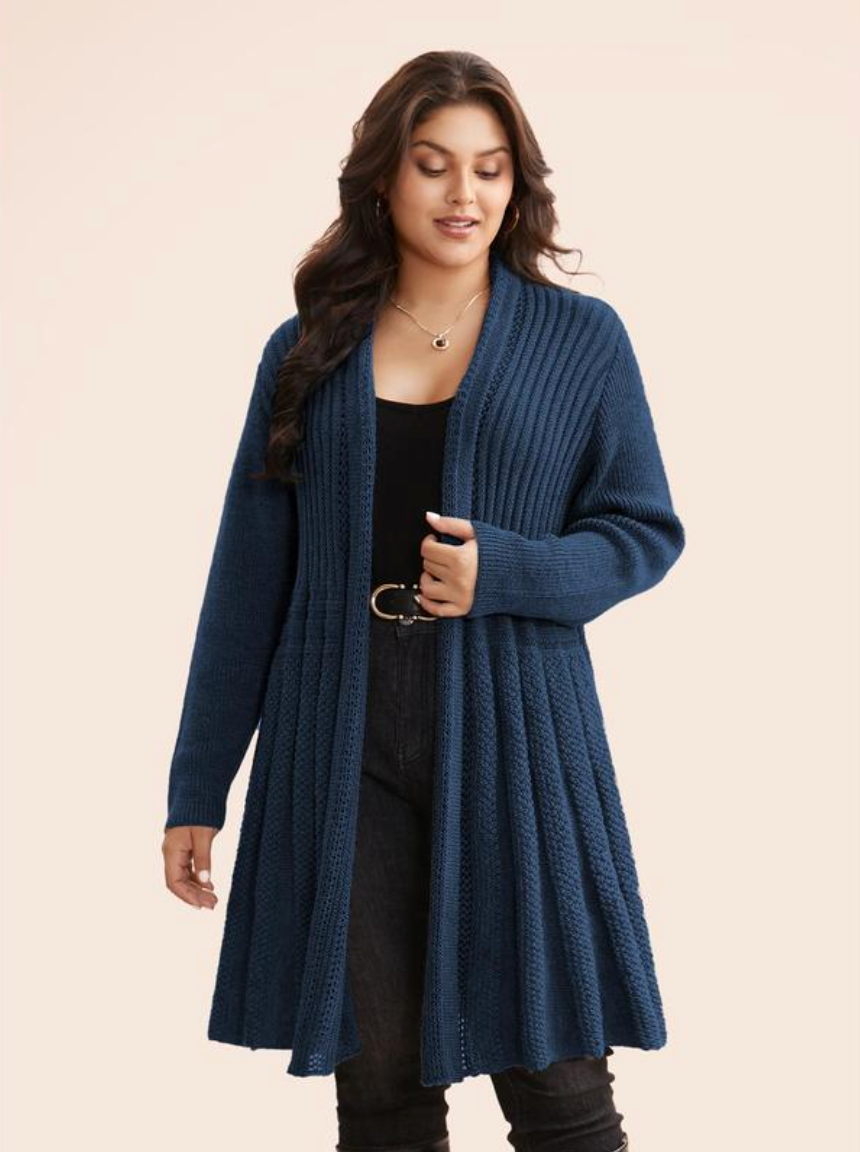 Longline Knit Cardigan