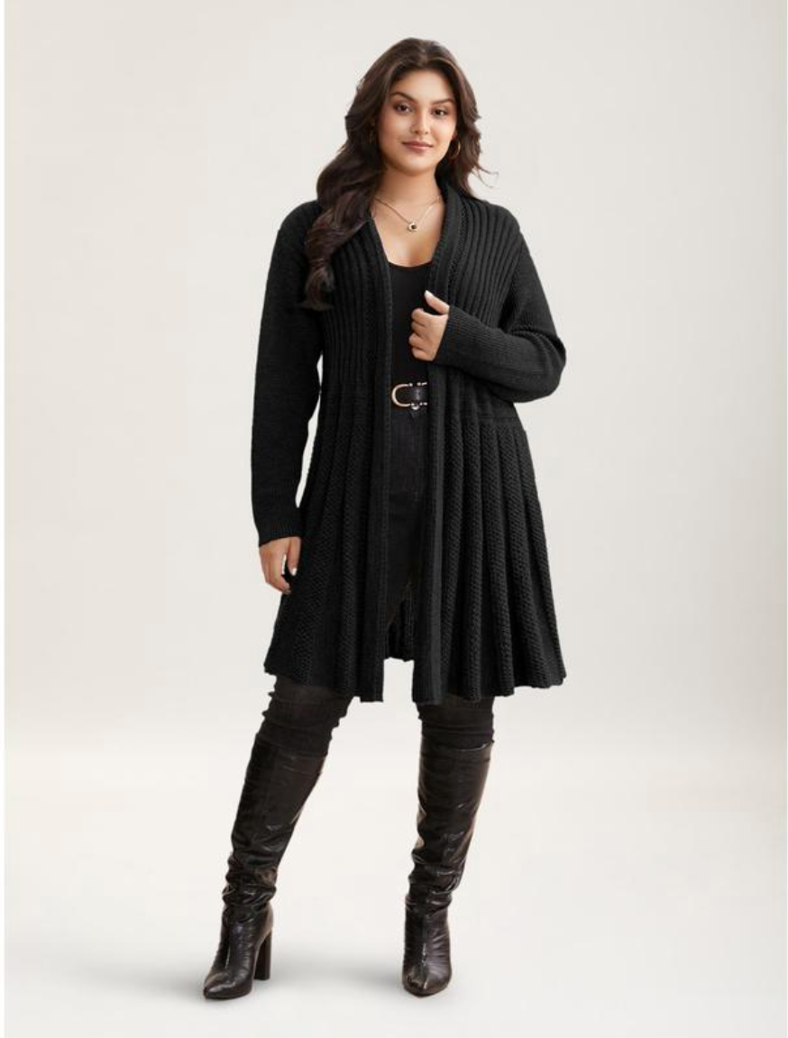 Longline Knit Cardigan