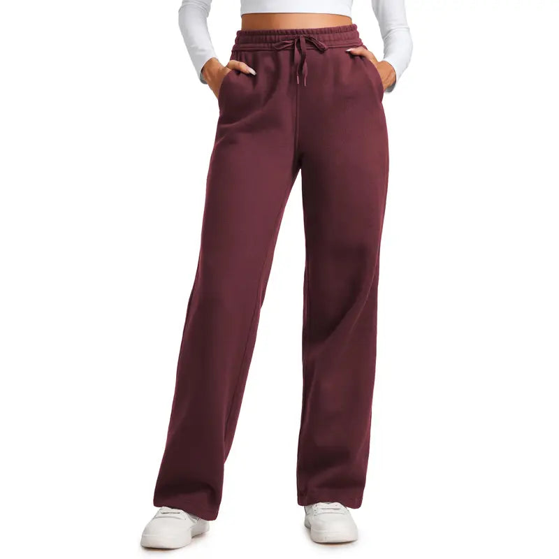 Fleece-Lined Sweatpants